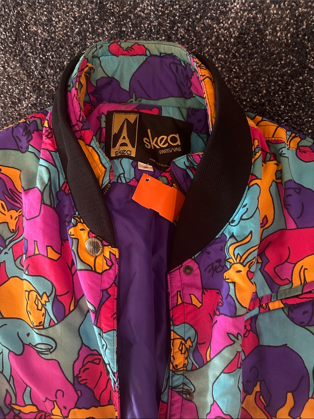 Skea Colorful Animal Print Jacket